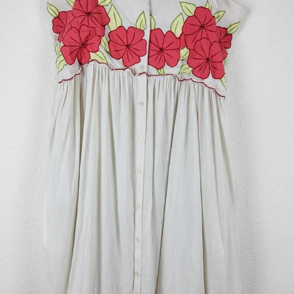 The Great The Applique Floral Horizon Dress - Picture 5 of 9